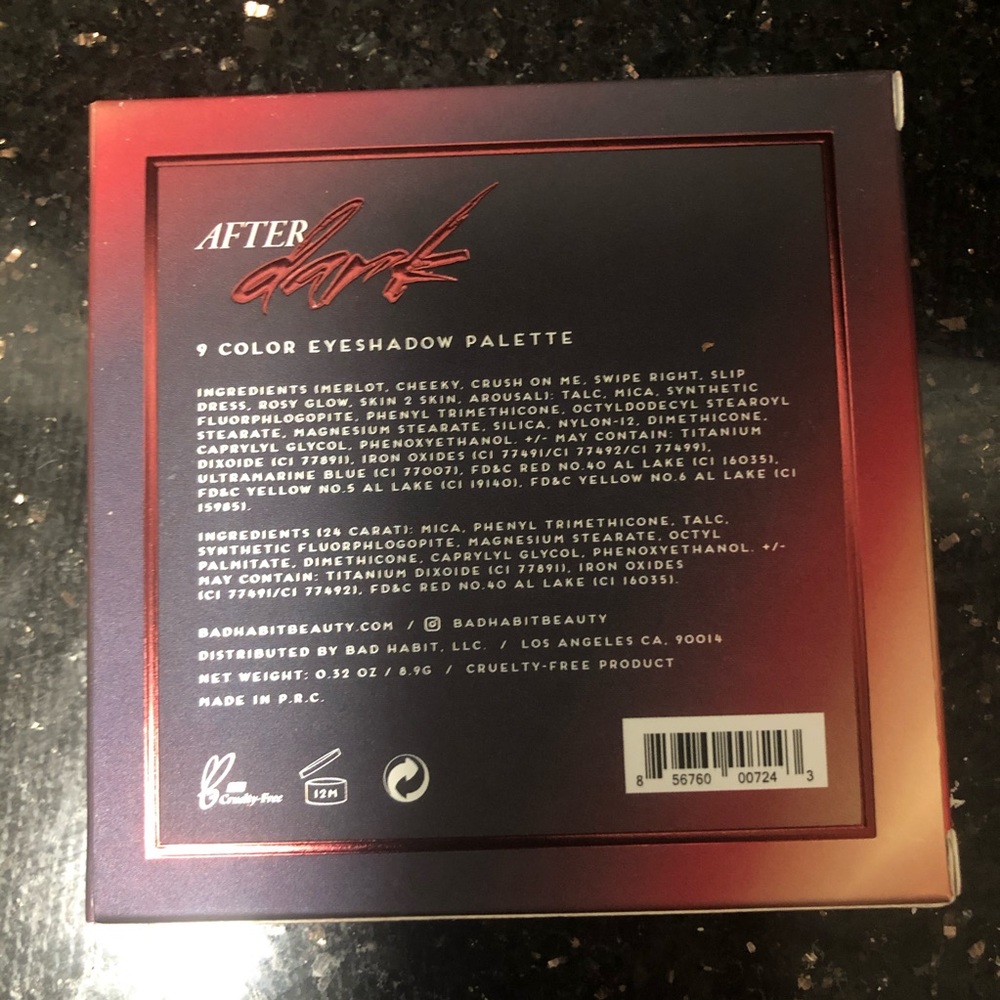BNB Bad Habit After Dark Palette - Picture 3 of 5